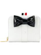Thom Browne Bow And Shirt Wallet - White