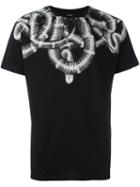 Marcelo Burlon County Of Milan 'aconcagua' T-shirt, Men's, Size: Large, Black, Cotton