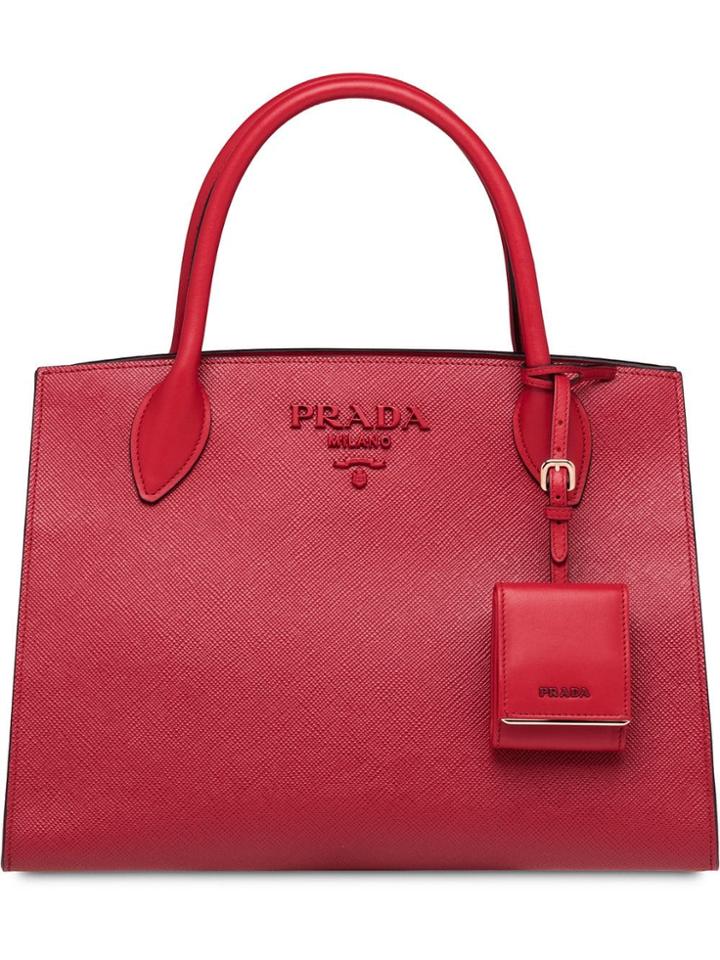 Prada Bibliotheque Tote - Pink