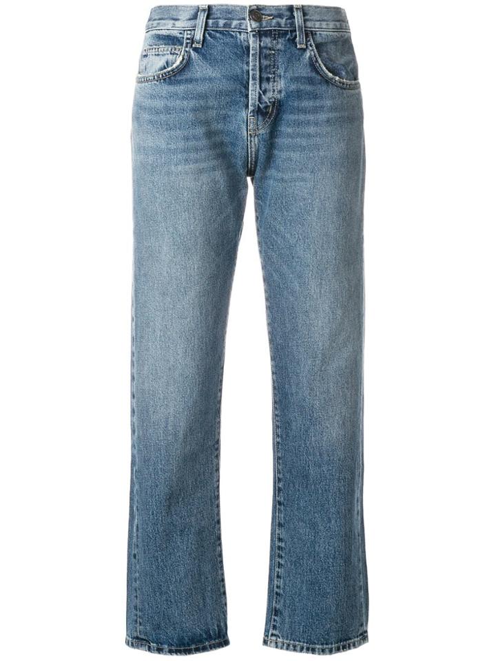 Current/elliott Straight Leg Jeans - Blue