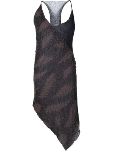 Alessandra Marchi Asymmetric Layered Longline Top