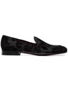 Dolce & Gabbana Brocade Embroidered Loafers - Black