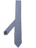 Z Zegna Embroidered Tie - Blue