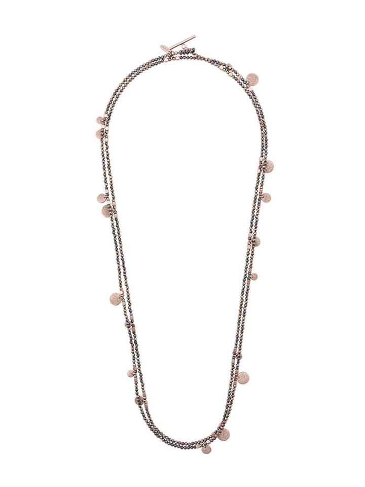 Brunello Cucinelli Layered Bead Necklace - Gold
