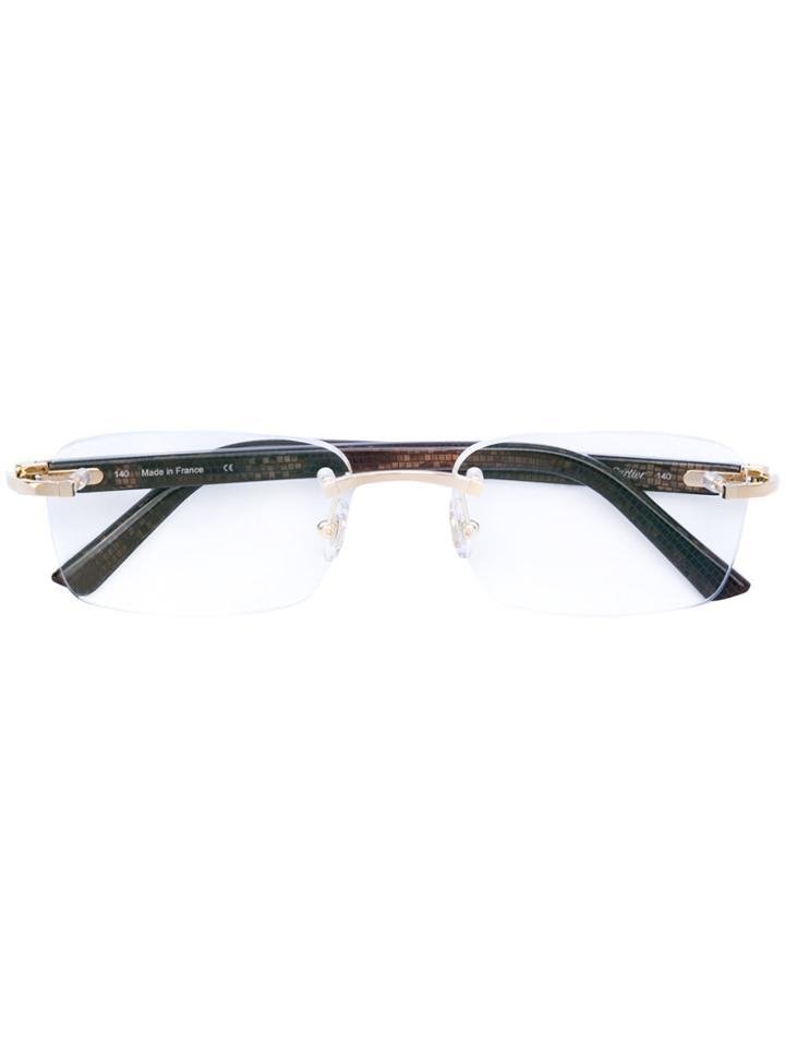 Cartier C Décor Glasses - Brown