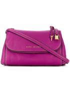 Marc Jacobs Logo Plaque Crossbody Bag - Purple