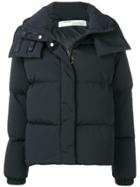 Off-white Rear Logo Padded Jacket - Black