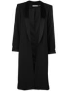 Alice+olivia 'kylie' Coat, Women's, Size: Large, Black, Polyester/spandex/elastane