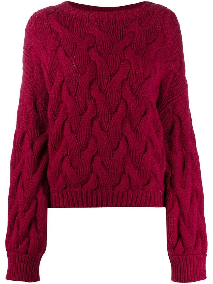 Brunello Cucinelli Cable Knit Jumper - Pink
