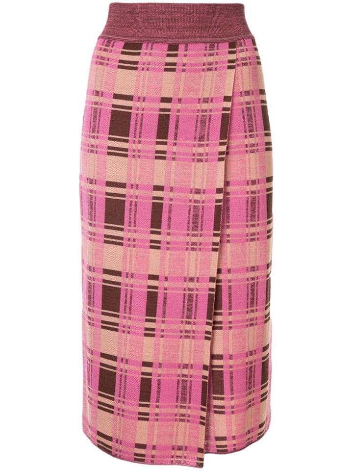Goen.j Knitted Daria Skirt - Multicolour