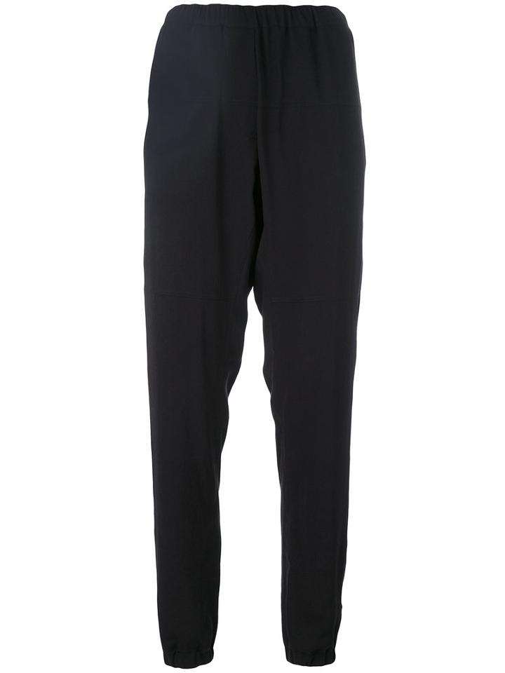 Wunderkind - Classic Sweatpants - Women - Polyester/triacetate - 40, Black, Polyester/triacetate
