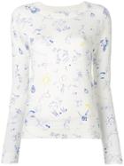 Ps By Paul Smith Doodle Print Sweater - White