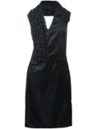 Comme Des Garcons Vintage Ruffled Halterneck Dress