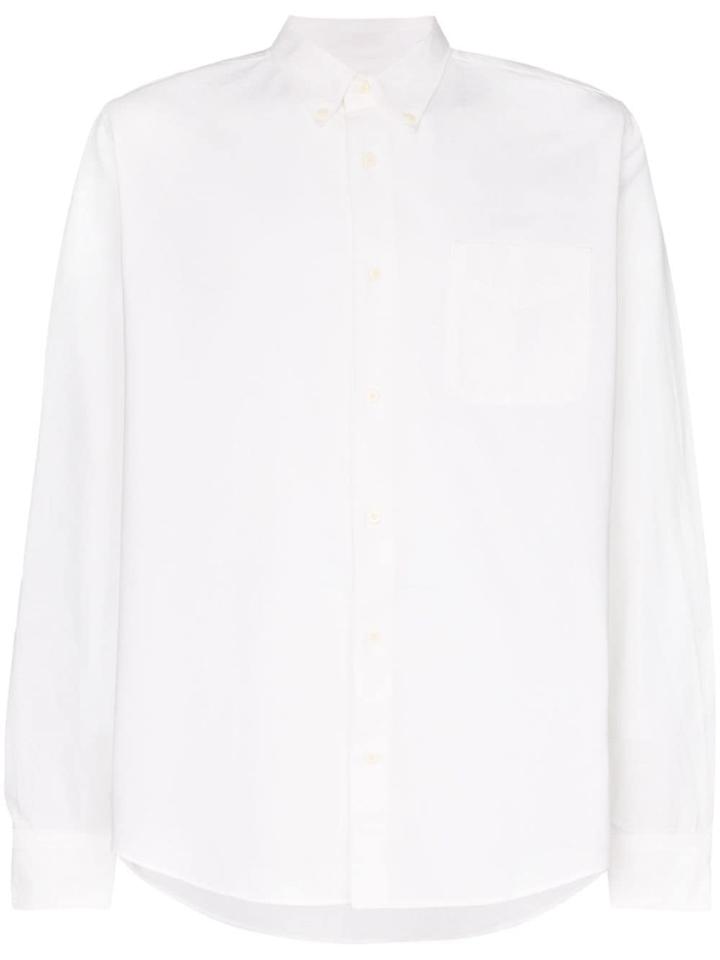 Visvim Albacorre Flamma Cotton Shirt - White