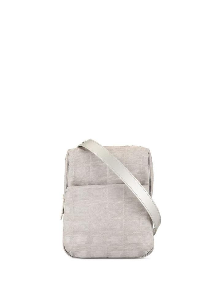 Chanel Pre-owned Cc Logo Shoulder Bag - Grey