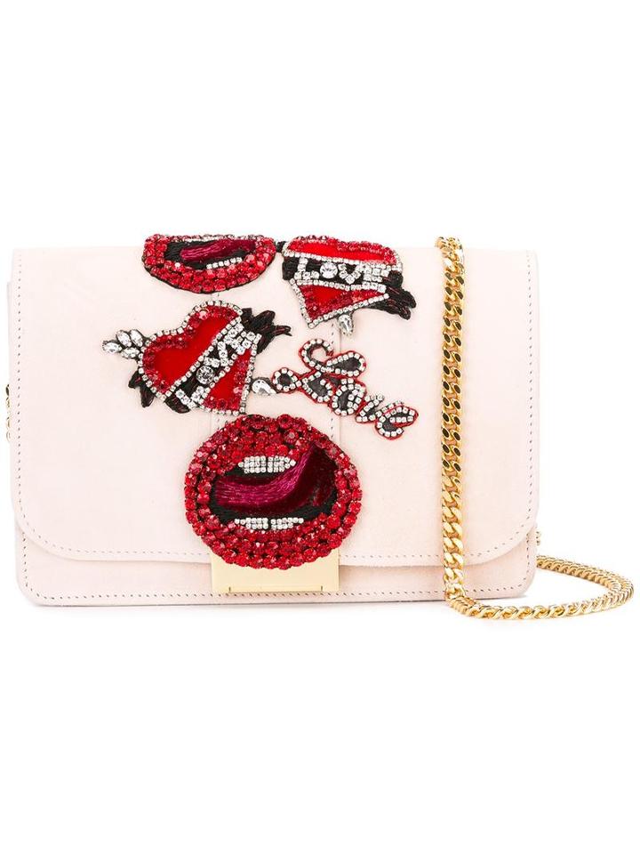 Gedebe 'clicky' Clutch Bag, Women's, Pink/purple