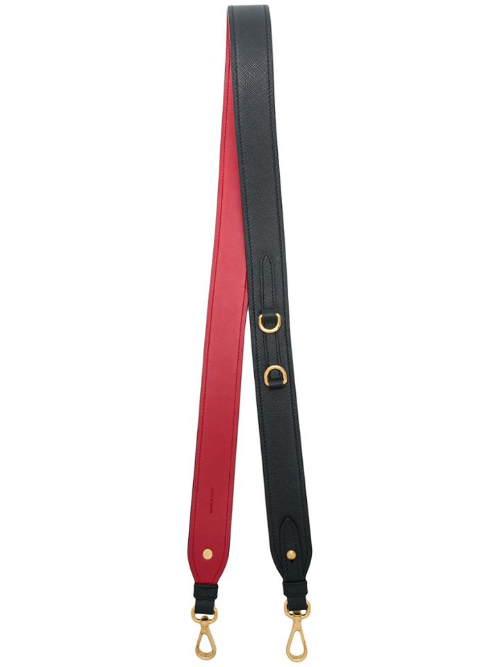 Prada Bicolour Bag Strap - Black