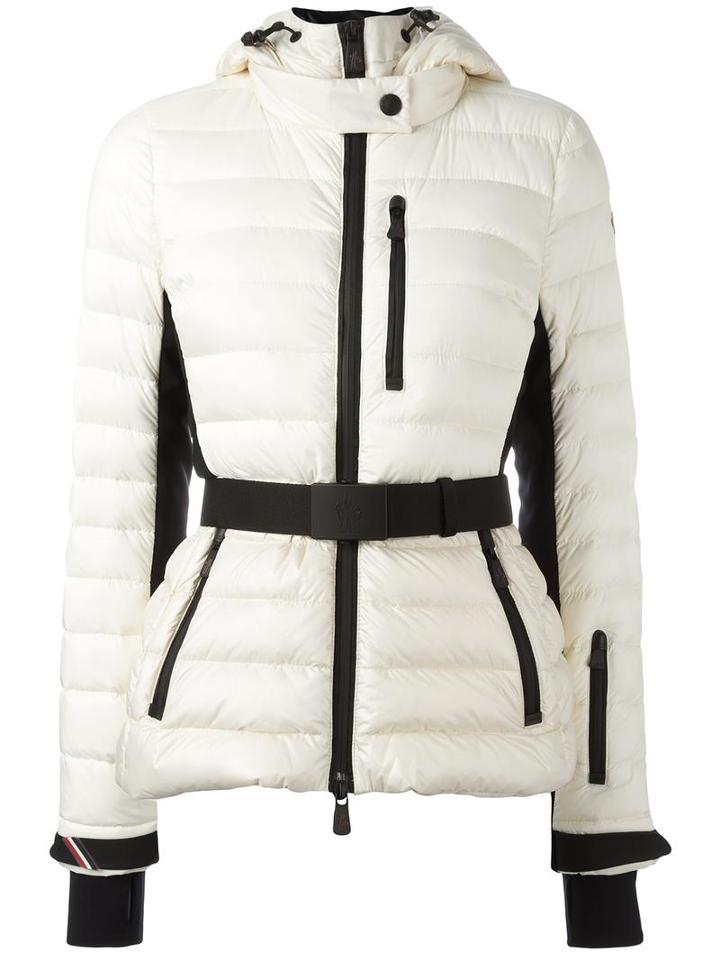 Moncler Grenoble 'bruche' Jacket, Women's, Size: 0, White, Polyamide/feather Down