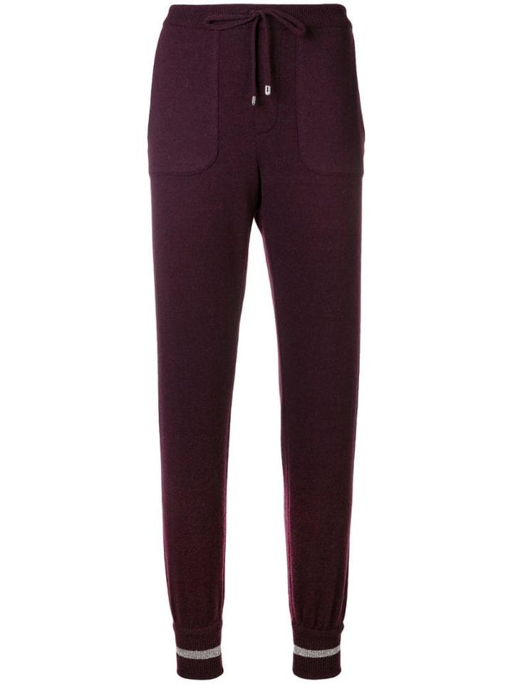 Lorena Antoniazzi Knitted Track Pants - Pink