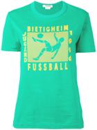 Junya Watanabe Comme Des Garçons Football Print T-shirt - Green