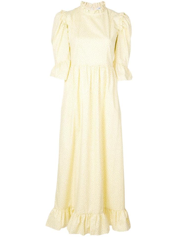 Batsheva Kate Floral Dress - Yellow