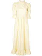 Batsheva Kate Floral Dress - Yellow