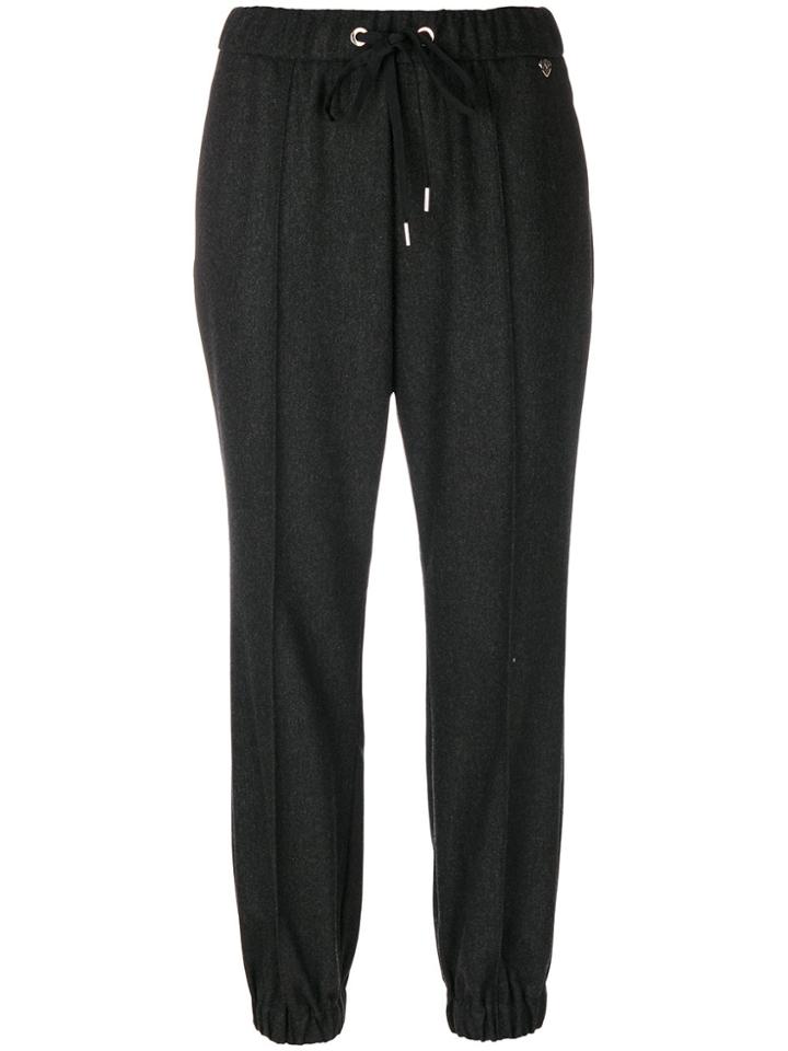 Twin-set Cropped Tailored Trousers - Grey
