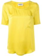 Essentiel Antwerp - Nananas T-shirt - Women - Silk - 38, Women's, Yellow/orange, Silk