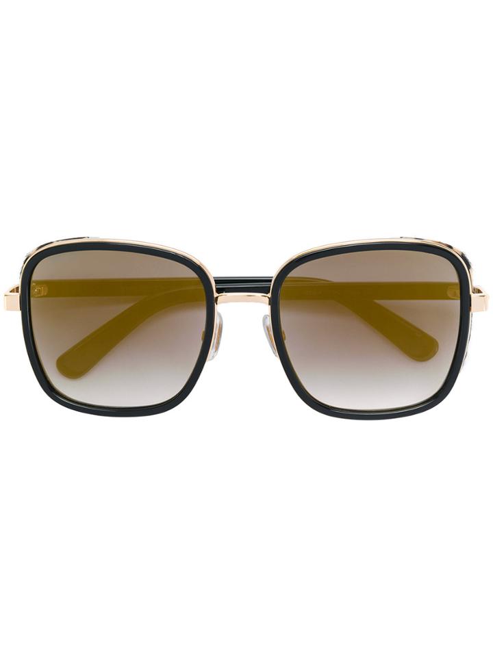 Jimmy Choo Eyewear Square Frame Sunglasses - Black