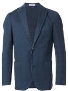 Boglioli - Denim Single Breasted Jacket - Men - Cotton/polyester/spandex/elastane - 54, Blue, Cotton/polyester/spandex/elastane