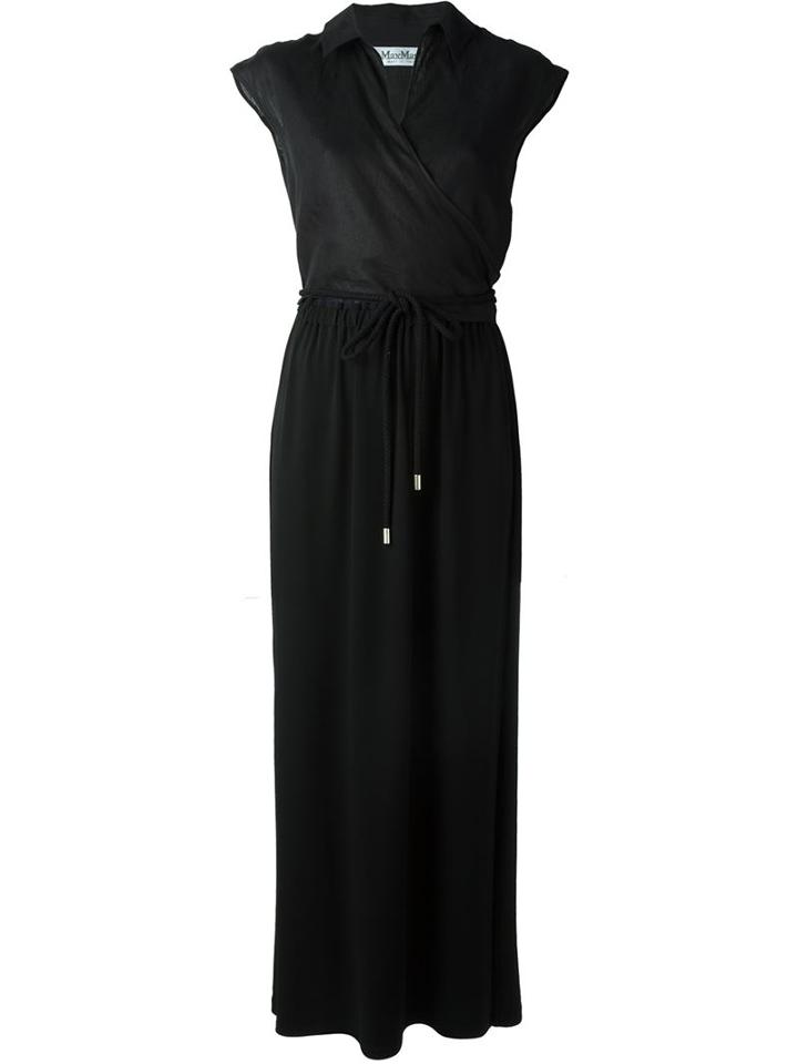 Max Mara Wrap Maxi Dress