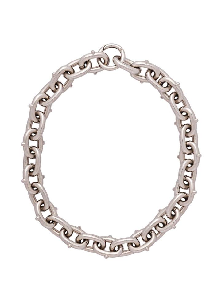 Prada Chain Necklace - Silver
