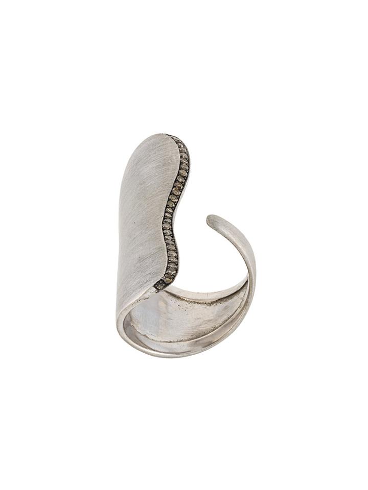 Polina Sapouna Ellis Kyma Ring - Metallic