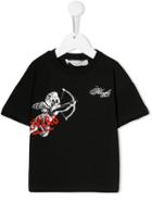Philosophy Di Lorenzo Serafini Kids Lovers Print T-shirt - Black