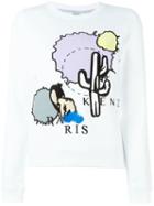 Kenzo Cactus Embroidered Sweatshirt