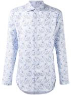 Etro - Floral Shirt - Men - Cotton - 39, Blue, Cotton
