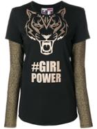 Plein Sport Girl Power T-shirt - Black