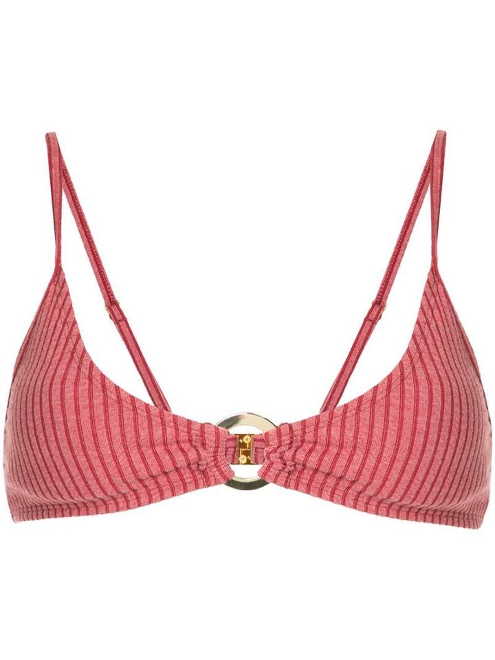 Duskii Long Island Bikini Top - Pink