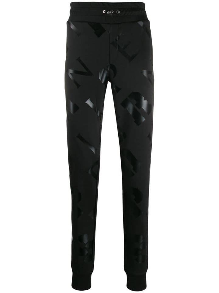 Plein Sport All-over Logo Track Pants - Black