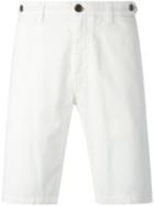 Eleventy Deck Shorts, Men's, Size: 36, White, Elastodiene/cotton