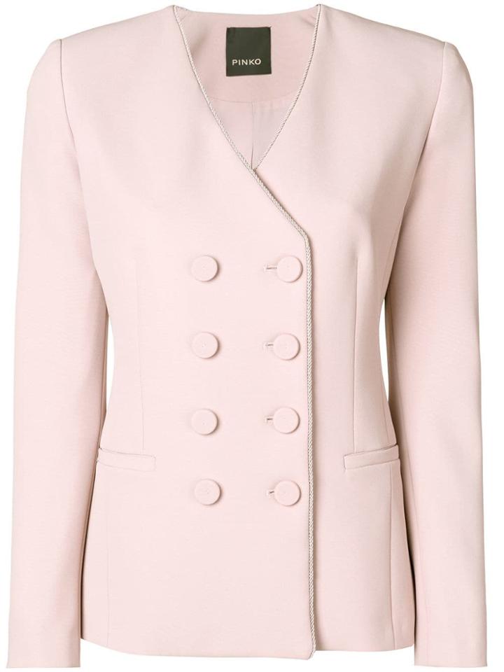 Pinko Onorato Double-breasted Jacket - Neutrals