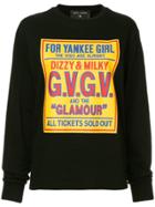 G.v.g.v. Hysteric Glamour X G.v.g.v. Printed Sweatshirt - Black