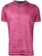 Avant Toi Short-sleeve Fitted T-shirt - Pink