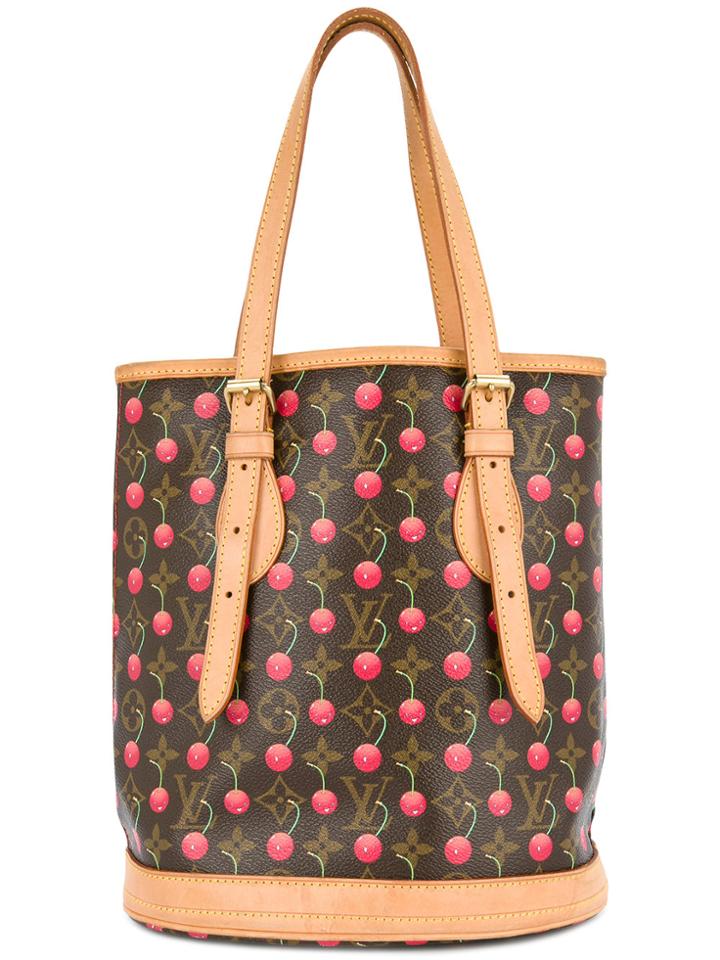 Louis Vuitton Vintage Bucket Pm Tote - Brown