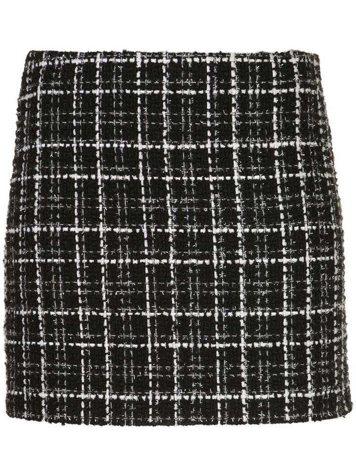 Alice+olivia Elana Mini Skirt - Black