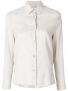 Le Tricot Perugia Plain Shirt - Neutrals