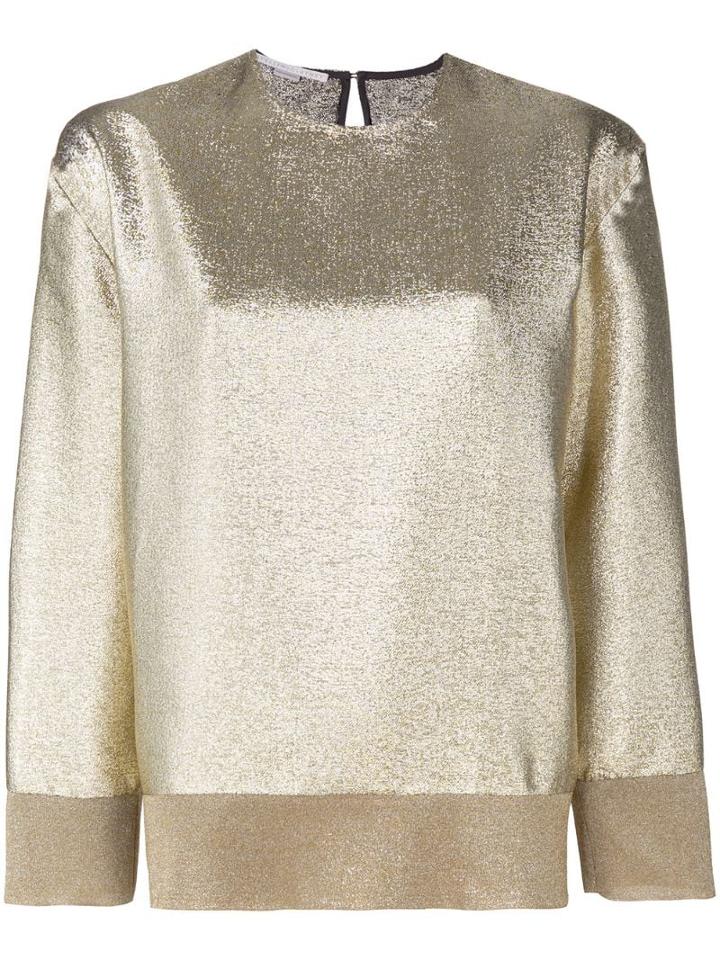 Stella Mccartney Metallic Blouse