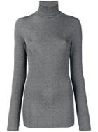 Dondup Long Turtleneck Sweater - Grey