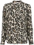 Diane Von Furstenberg Mariah Shirt - Brown