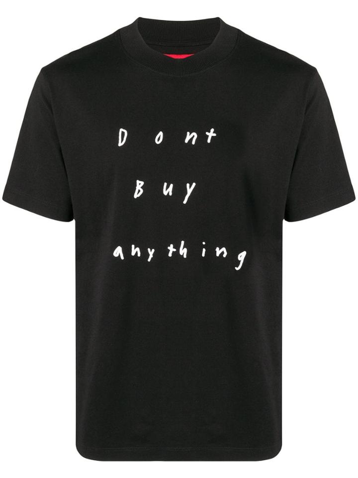 424 Don't Buy Anything T-shirt - Black